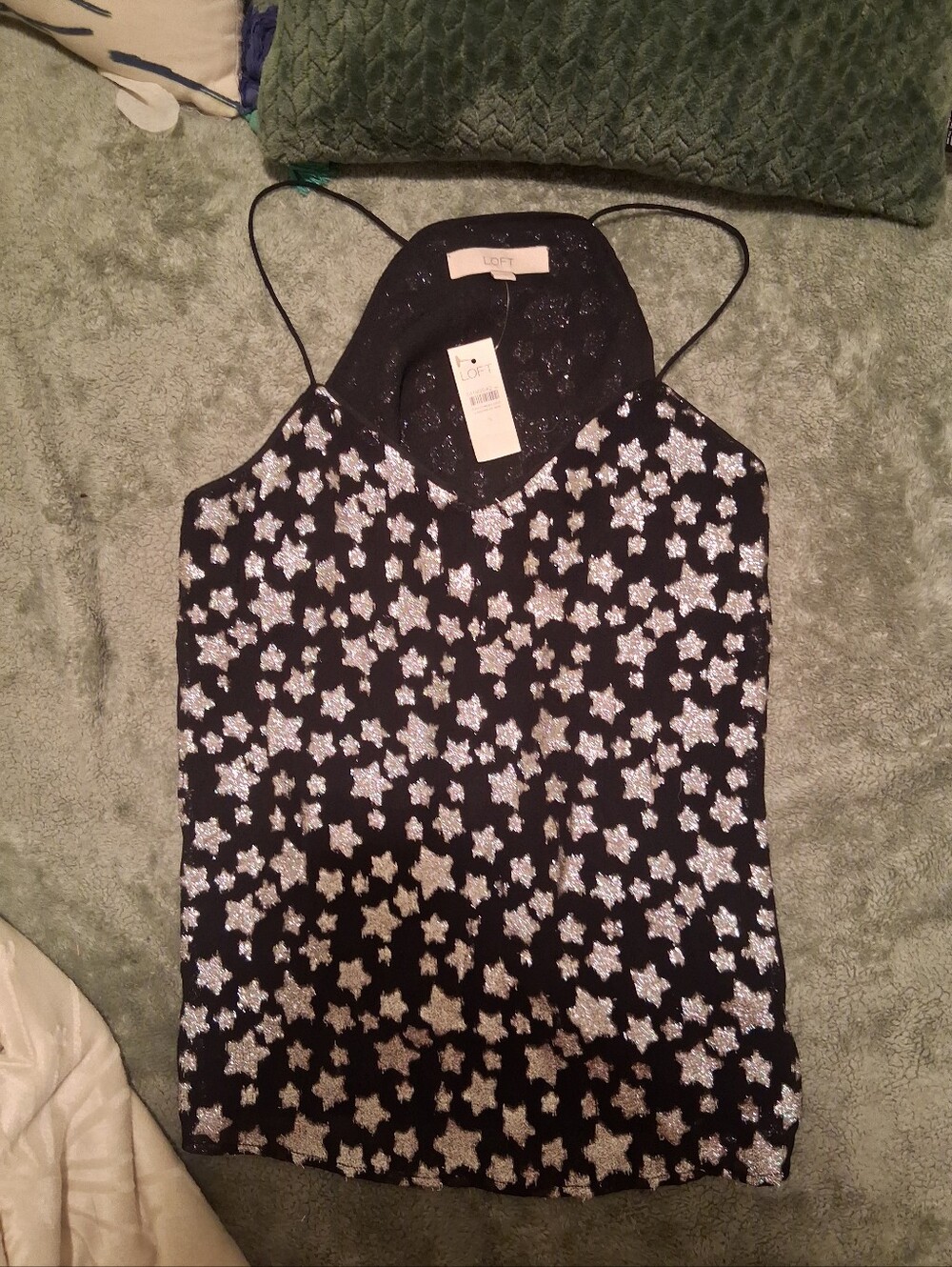 Sparkly Loft Tank